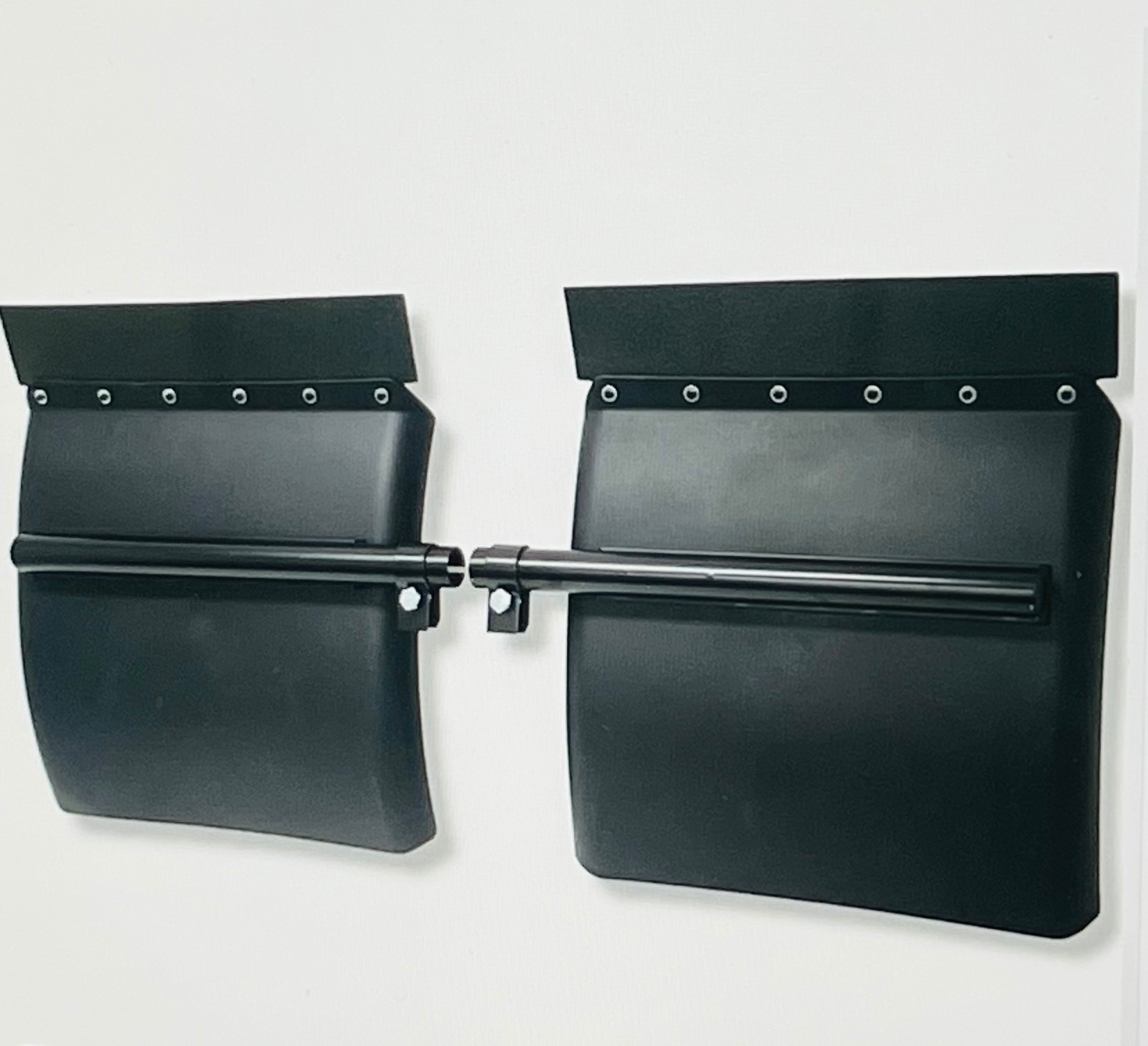 Quarter Fenders Semi Truck 24" x 24" Poly Plastic Universal 1 Pair