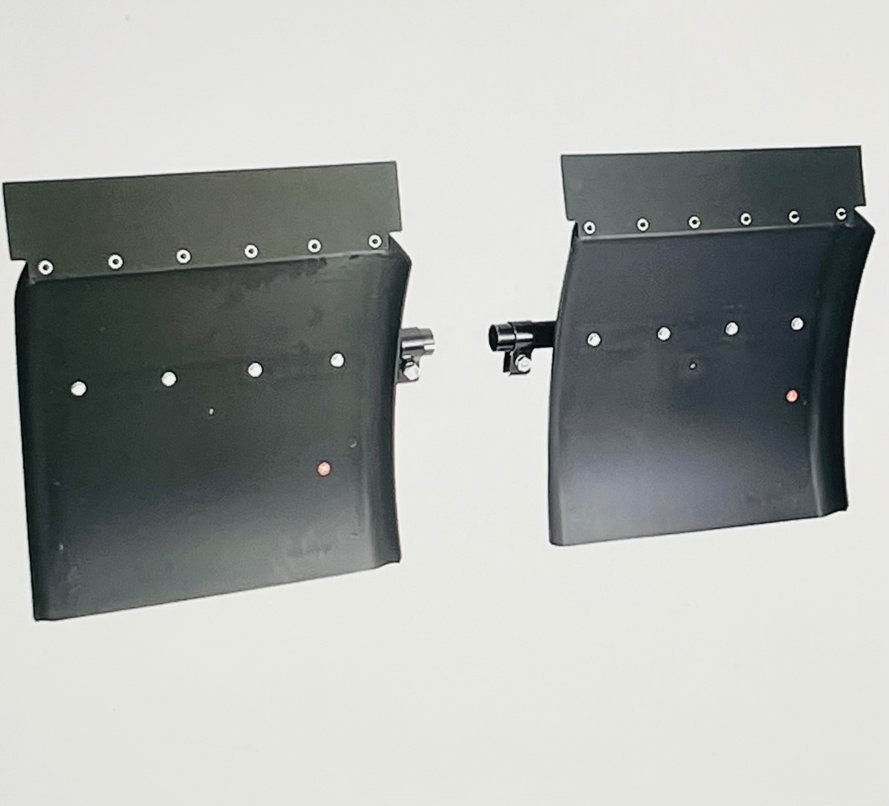 Quarter Fenders Semi Truck 24" x 24" Poly Plastic Universal 1 Pair - Image 3