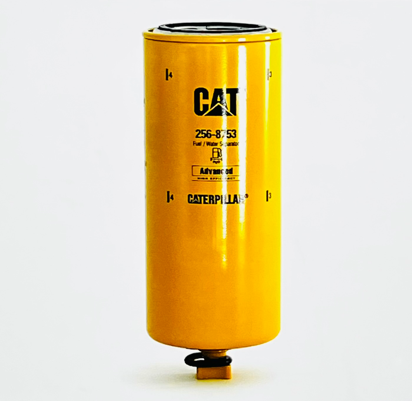 Fuel filter/ water separator for engine caterpillar C-10, C-12, C13, C15, and c16 across industrial and truck applications. Cross reference with fleetguard fs1000, luberfiner lff1000