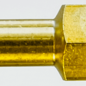 Brass PLC Female Connector 3/8 X1/4in