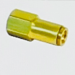 Brass PLC Female Connector 1/2 X 1/2in