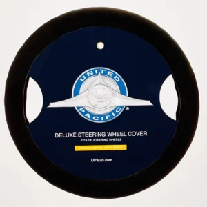 18" PREMIUM COMFORT GRIP STEERING WHEEL COVER - BROWN