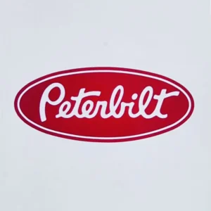 MUD FLAP WITH LOGO PETERBILT