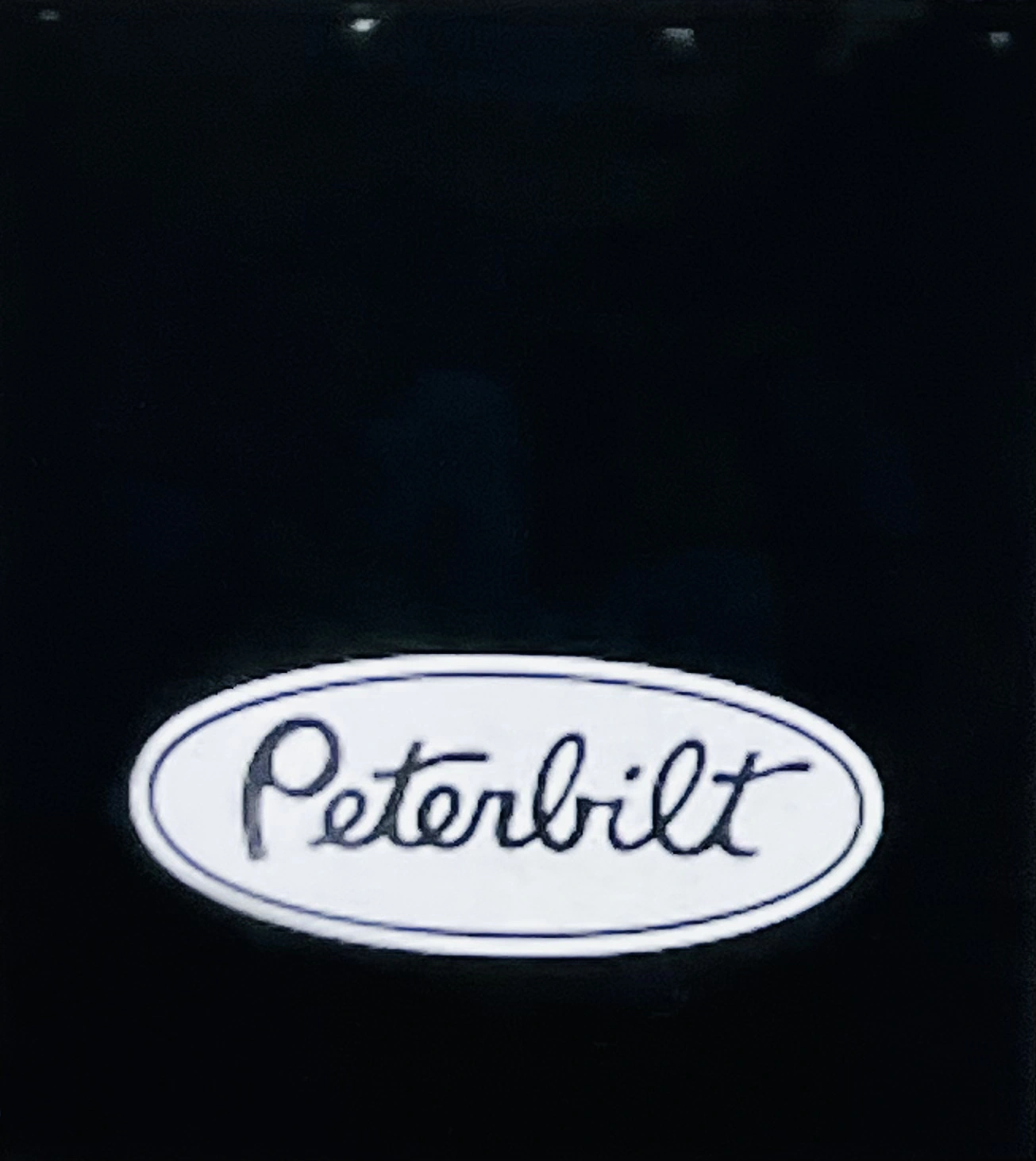 MUD FLAP WITH LOGO PETERBILT - Image 2