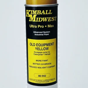 Equipment Yellow Ultra Pro•Max Oil-Based Enamel Spray Paint - 20 oz.