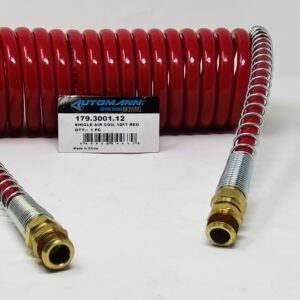 SINGLE AIR COIL 12FT RED