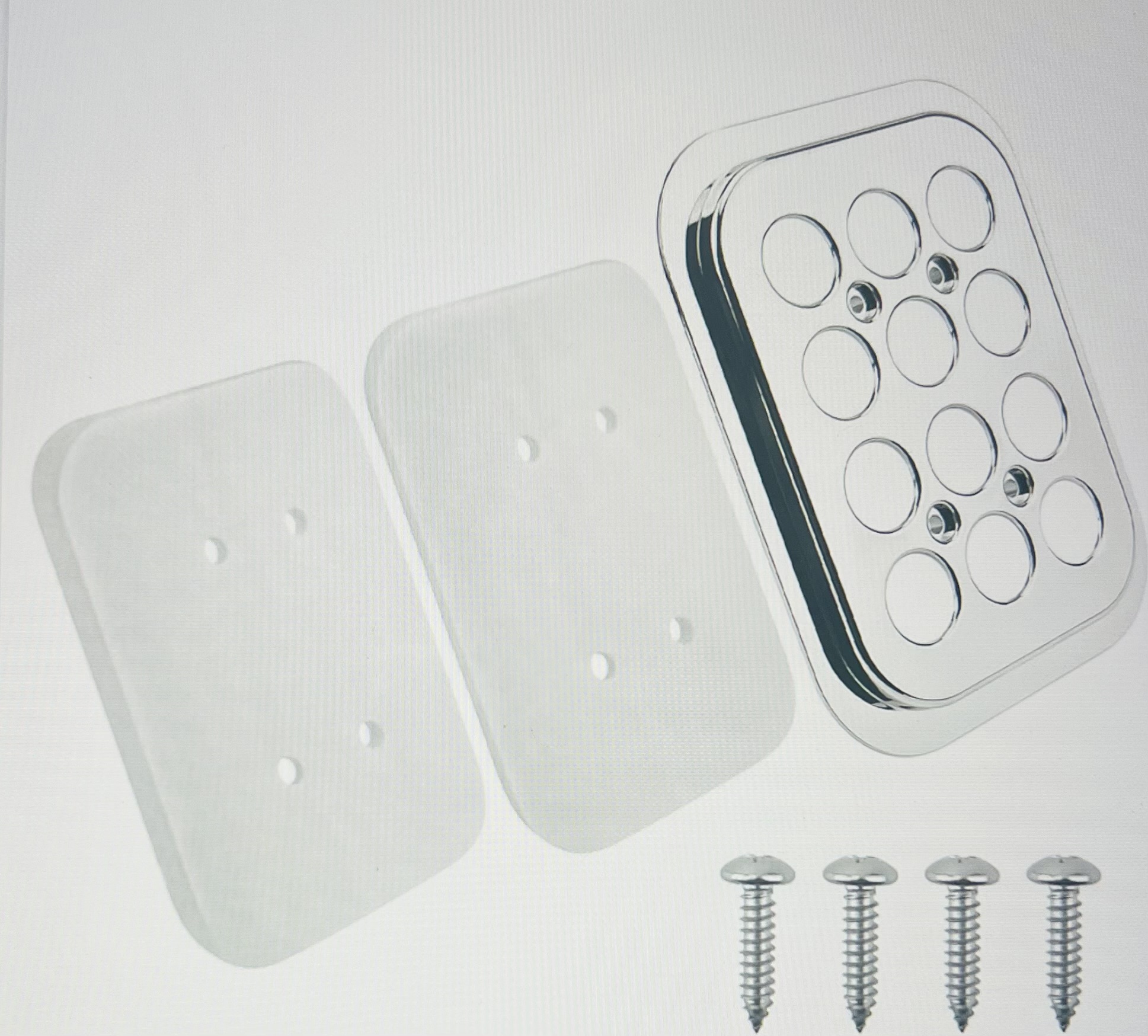 Cabin Air Filter Compatible With Kenworth T600, T450, T800, W800, W900, T600B, W900L, 1986-2015 Up Chromed Exterior Cool Filter With 2 Layers Of Filter. Replaces CF19501C