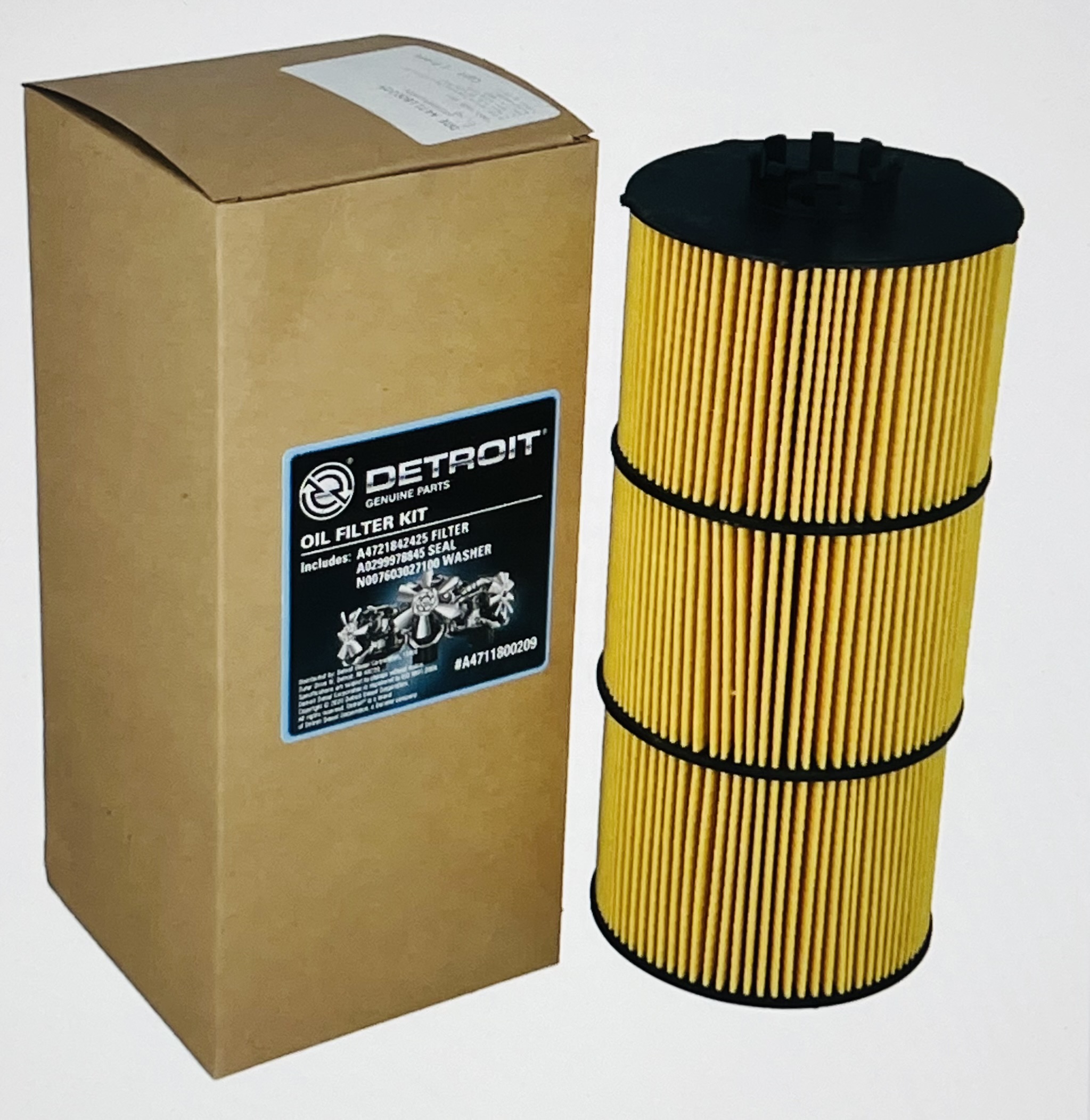 Oil Filter Cross For DD15, DD13. Reference In Lubefiner LP7184, Fleetguard LF17810, Donalson P582506 - Image 4