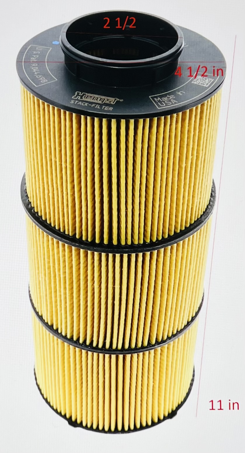 Oil Filter Cross For DD15, DD13. Reference In Lubefiner LP7184, Fleetguard LF17810, Donalson P582506 - Image 3