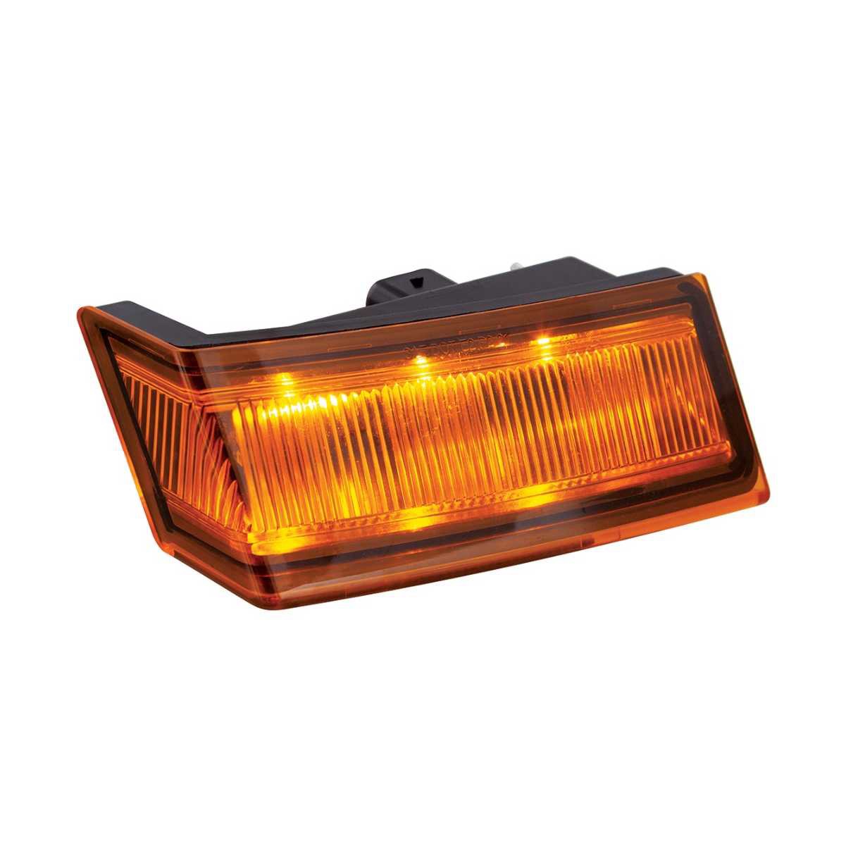 6 Led Amber Turn Signal Light For 2018-2025 Freightliner Cascadia - Passenger -Competition Series - Image 2