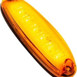 12 Led Cab Light For 2008-2017 Freightliner Cascadia - Amber Led/Amber Lens