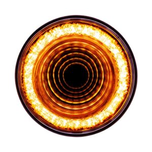 24 Led 4" Mirage Light (Turn Signal) - Amber Led/Amber Lens