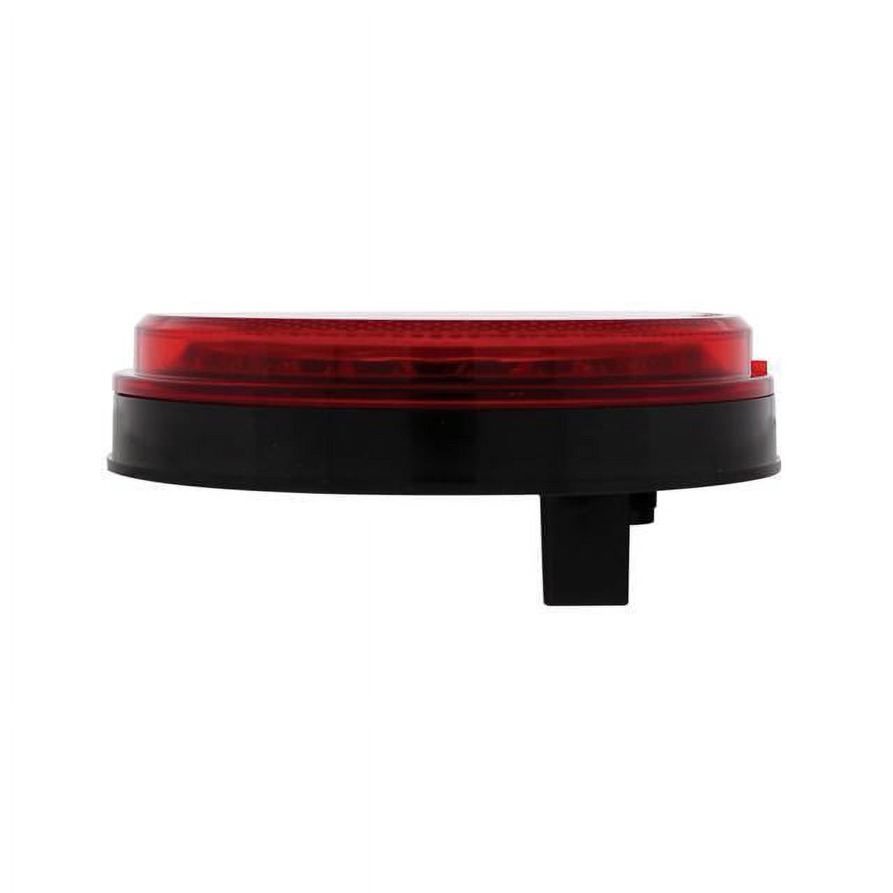 24 Led 4" Round Mirage Light (Stop, Turn & Tail) - Red Led/Red Lens - Image 4