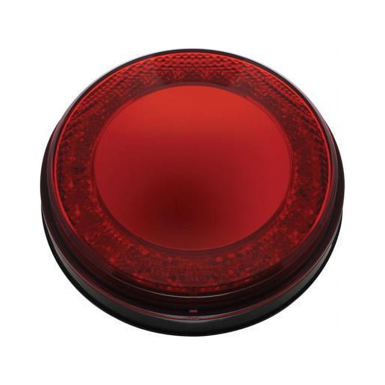 24 Led 4" Round Mirage Light (Stop, Turn & Tail) - Red Led/Red Lens - Image 3
