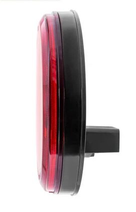 33 Led 4" Round Lumos Light X-Series (Stop, Turn & Tail) - Red Led/Red Lens - Image 3