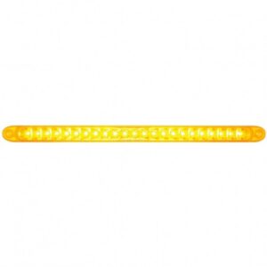 23 Smd Led 17-1/4" Reflector Turn Signal Light Bar Only - Amber Led/Amber Lens
