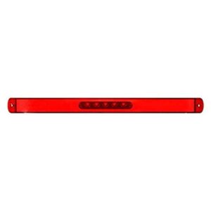 28 Led 17" Glolight Bar (Stop, Turn & Tail) - Red Led/Red Lens
