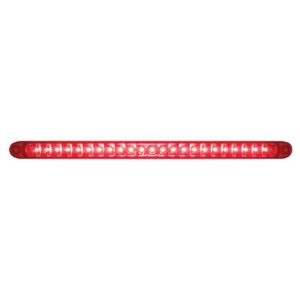 23 Smd Led 17-1/4" Reflector Light Bar Only (Stop, Turn & Tail) - Red Led/Red Lens