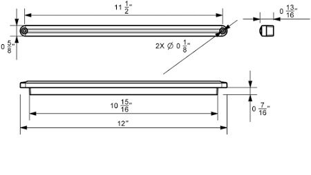24 Led Dual Function 12" Glolight Bar (Stop, Turn & Tail) - Red Led/Red Lens - Image 3