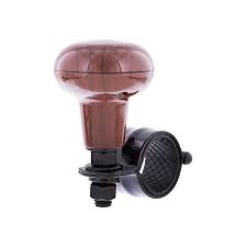 Heavy Duty Steering Wheel Spinner - Wooden Style - Image 2