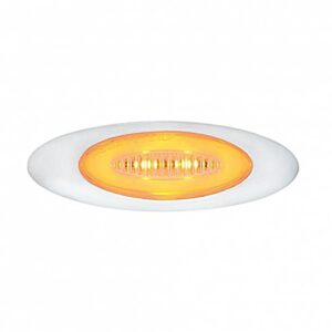 6 Led M5 Millennium Glolight (Clearance/Marker) - Amber Led/Amber Lens