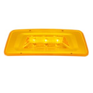 3 Led Fender Turn Signal/Parking Light For Kenworth T680/T700/T880 - Amber Led/Amber Lens