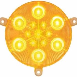 13 Amber Led Daytime Running Light For 2005-2010 Freightliner Century - Clear Lens