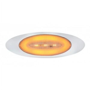 13 Led M1 Millennium Glolight (Clearance/Marker) - Amber Led/Clear Lens