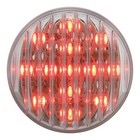 13 Led 2-1/2" Round Light (Clearance/Marker) - Red Led/Clear Lens