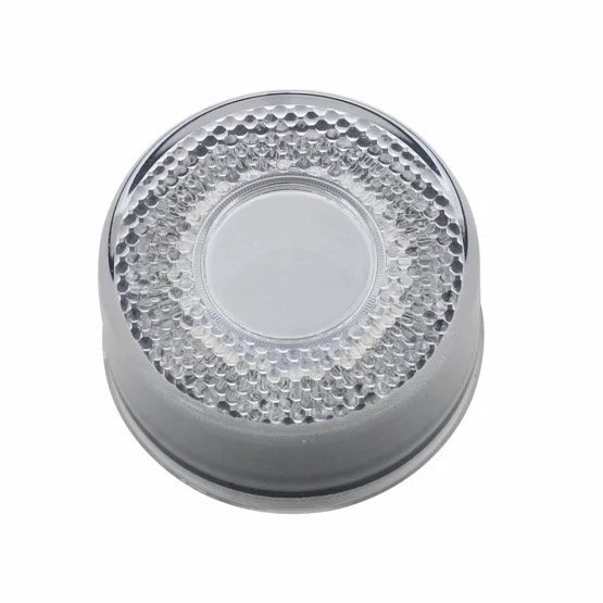 9 Led 2" Round Mirage Light (Clearance/Marker) - Red Led/Clear Lens - Image 3