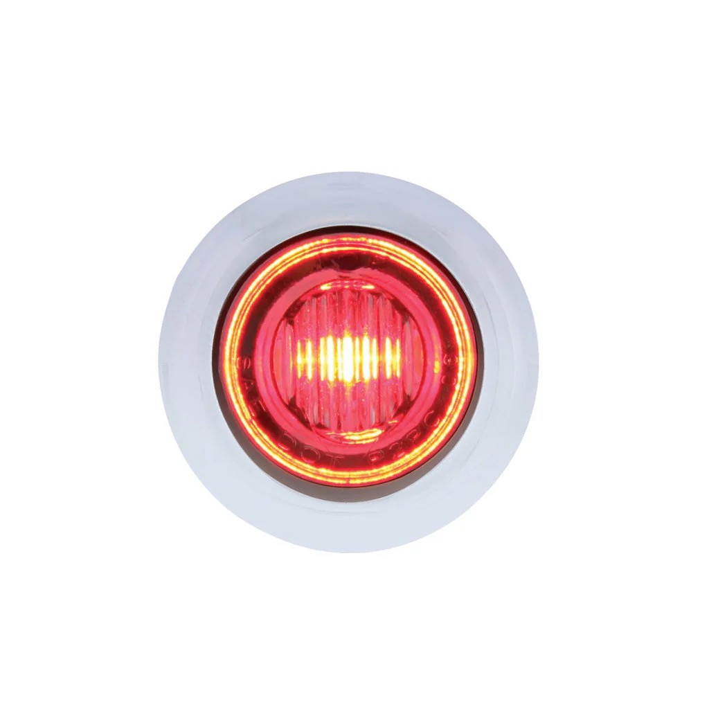 3 LED 3/4" MINI DOUBLE FURY LIGHT (CLEARANCE/MARKER) - RED LED/WHITE LED - Image 2