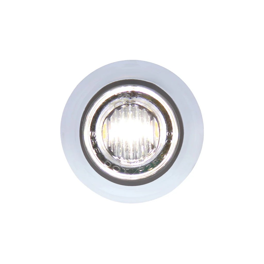 3 LED 3/4" MINI DOUBLE FURY LIGHT (CLEARANCE/MARKER) - RED LED/WHITE LED - Image 3
