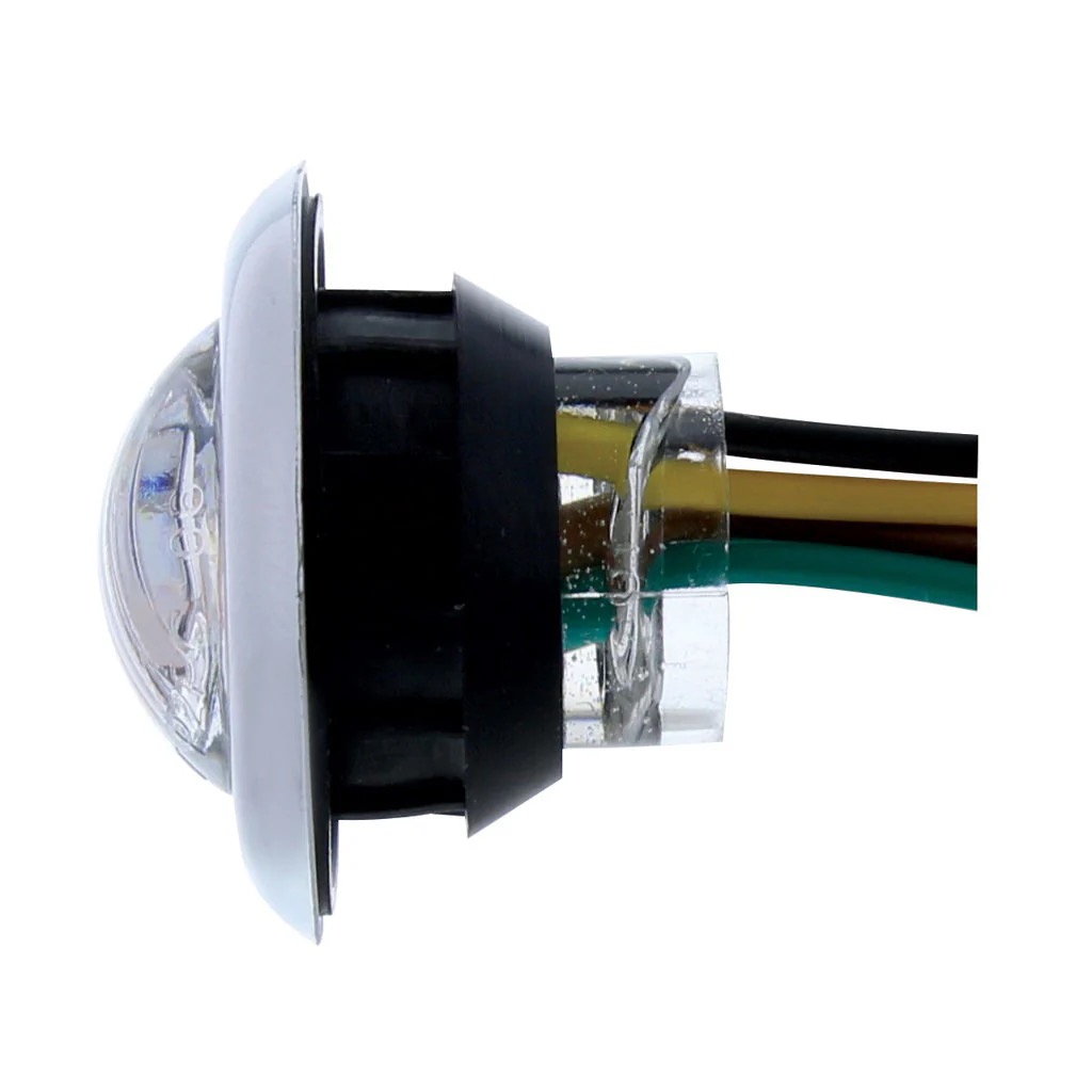 3 LED 3/4" MINI DOUBLE FURY LIGHT (CLEARANCE/MARKER) - RED LED/WHITE LED - Image 6