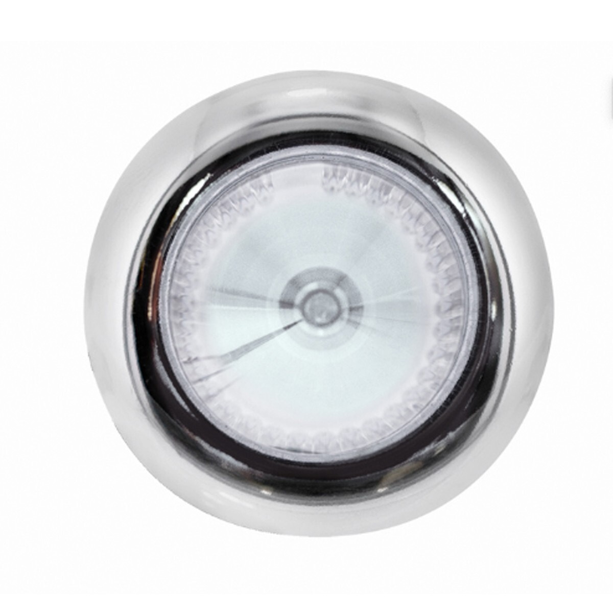 4 Led Dual Function 3/4" Mini Spike Light With Ss Bezel (Auxiliary/Utility) - Blue Led/Clear Lens - Image 4