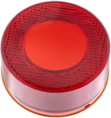 12 Led 2-1/2" Mirage Light (Clearance/Marker) - Red Led/Red Lens - Image 2