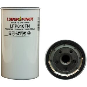 Luberfiner Fuel Filter Heavy Duty 4" Spin-on Od, 3.81 97Mm, Height, 6.84 174Mm, Id Bottom, 13/16-12 Thd
