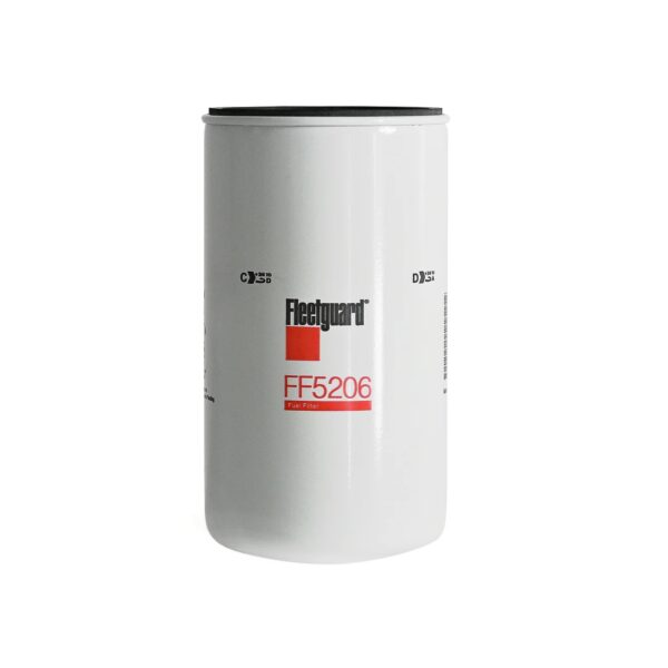 Fleetguard Fuel Filter Spin-On, 6.91 in. Height, General Motors ...