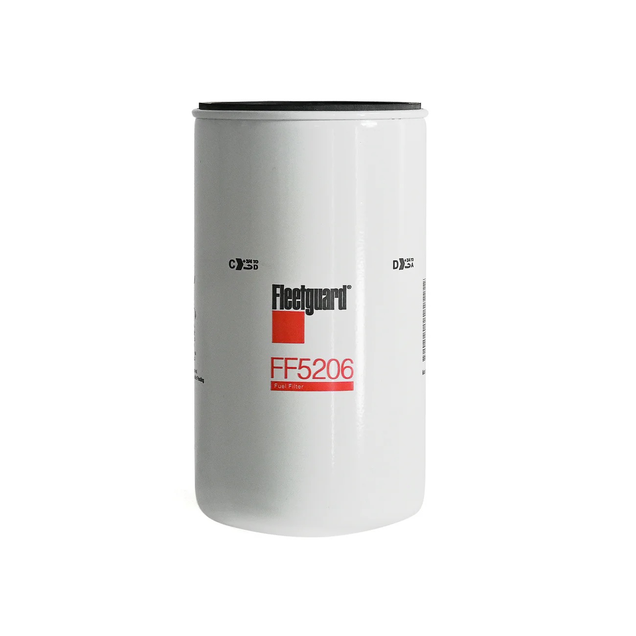 Fleetguard Fuel Filter Spin-On, 6.91 in. Height, General Motors 25014342