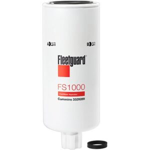 Fleetguard Premium Fuel/Water Separator Spin-On Filter, Each. Cross Reference With Luberfiner LFF1000