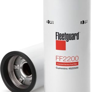 Fleetguard Secondary Spin-On Fuel Filter. Cross Reference With Luberfiner LFF2201