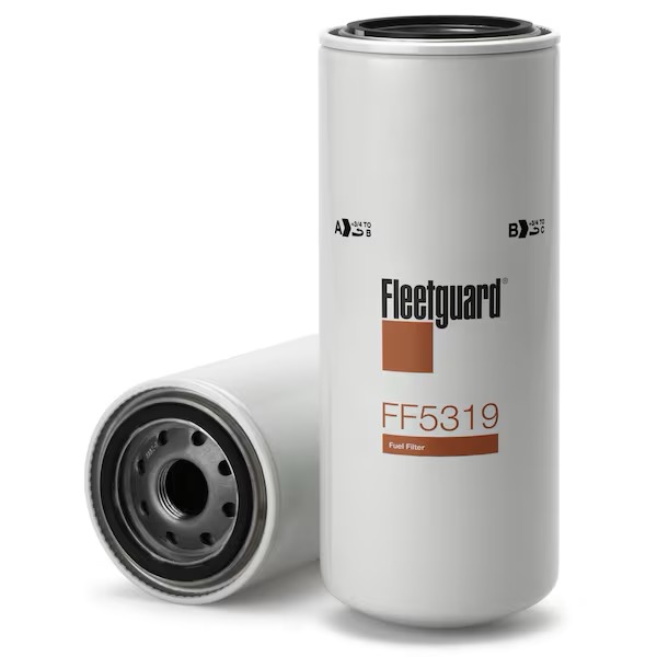 Fleetguard Fuel Filter, Spin-On, Overall Height 240.54Mm 9.47 In.