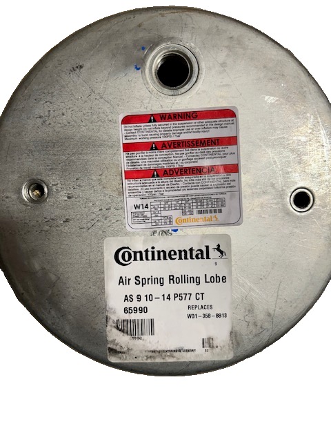 Continental Air Spring Rolling Lobe. Cross Reference With 8813, 1R12-1204, C811003, C816000 - Image 2